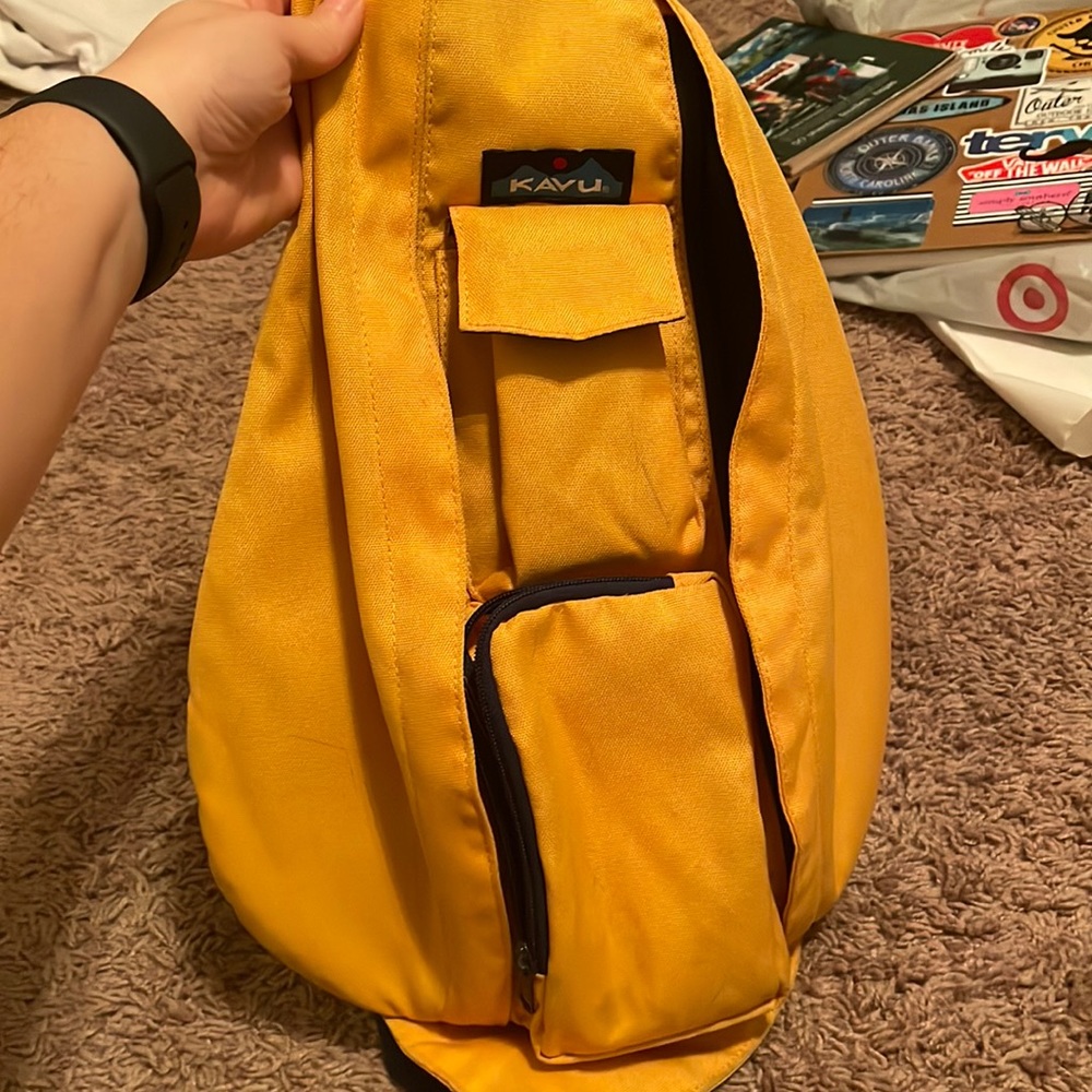 Yellow (few scuff marks but in good condition still) kavu